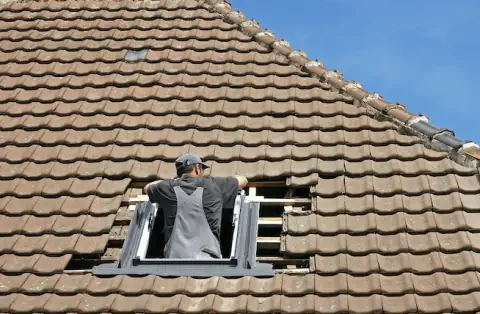 Pose de velux - Briord
